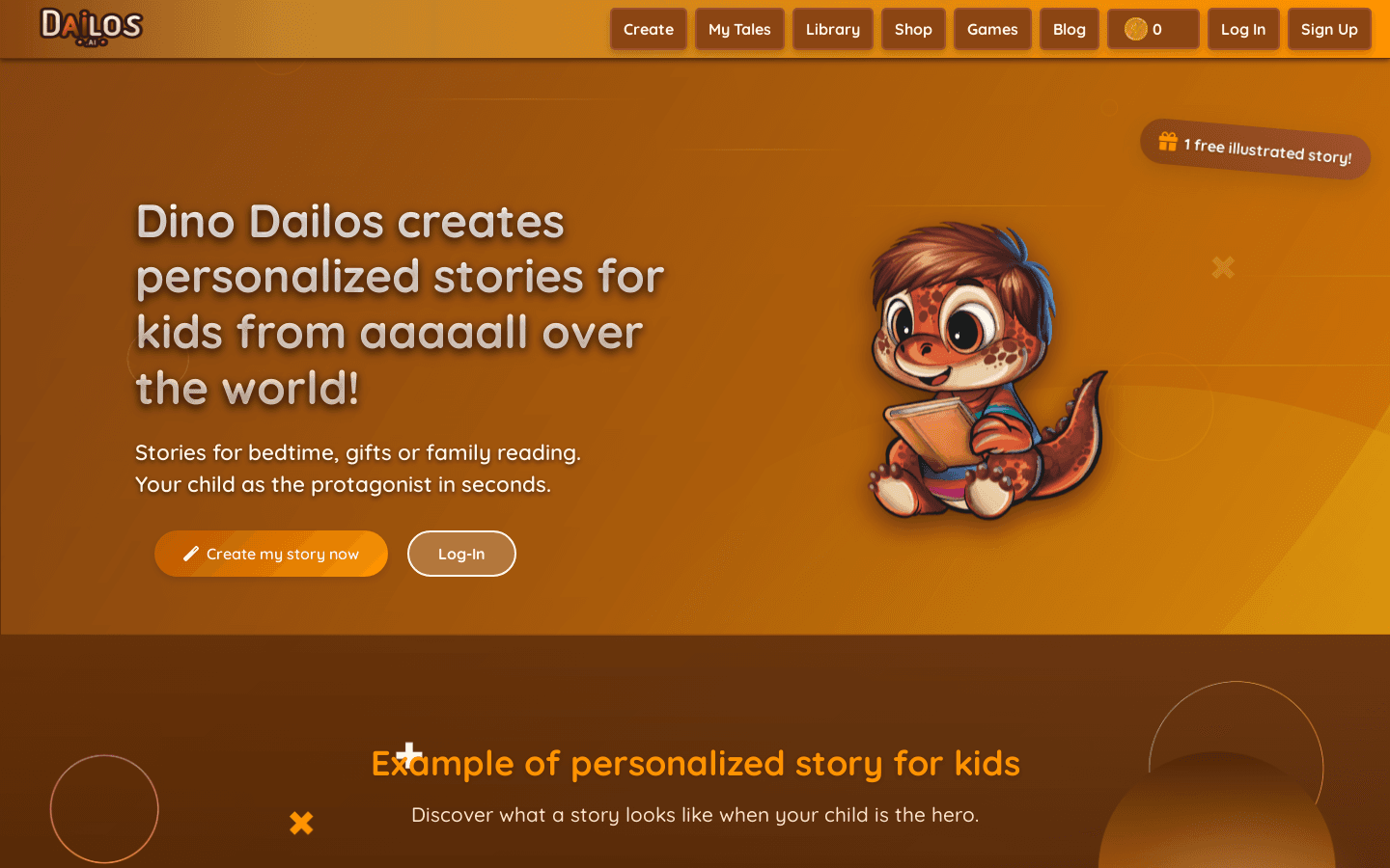 Dailos home page